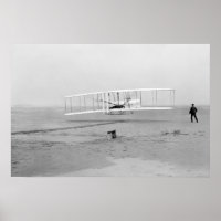 Primer poster de vuelo 24"x16"