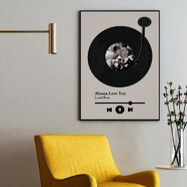 Póster Primer registro musical de baile