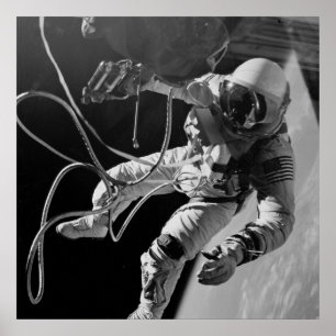 Póster Primer Spacewalk americano (géminis 4)