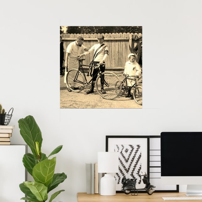 Póster Primer Tour de France 1903 Ganador Maurice Garin (Oficina en casa)