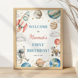 Póster Primer viaje alrededor del cumpleaños 16x20