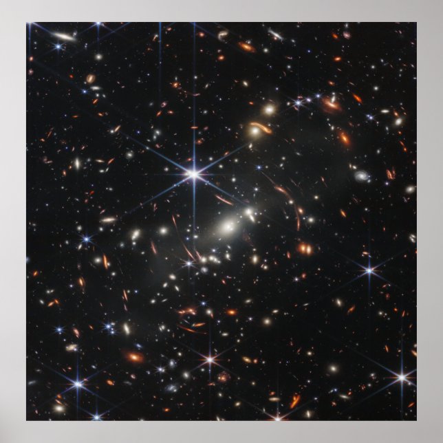 Póster Primera Campo Profundo del Universo de James Webb (Frente)