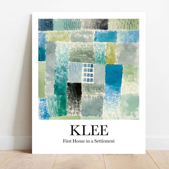 Póster Primera Casa en un Acuerdo de Paul Klee (
Klee's iconic "First House"!  Own this Bauhaus masterpiece as a museum-quality poster.)
