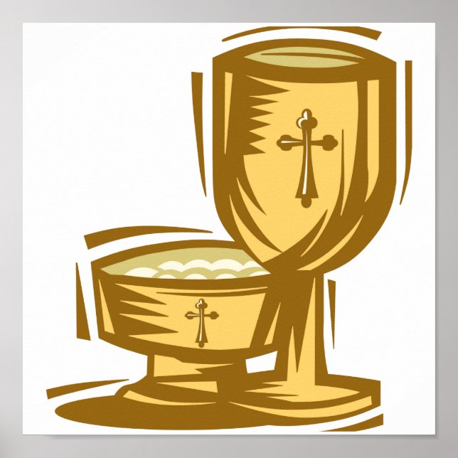 Póster Primera Comunión Santa (Frente)