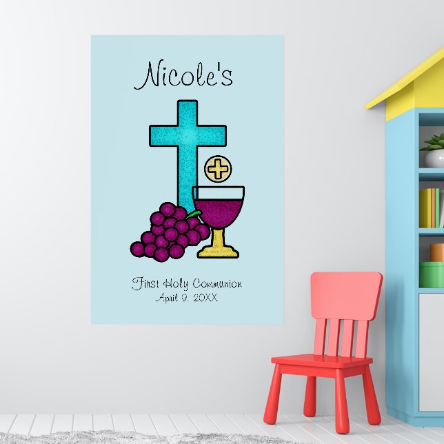 Póster Primera Comunión Santa (Guardería 1)