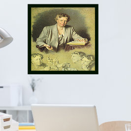 Póster Primera Dama Anna Eleanor Roosevelt