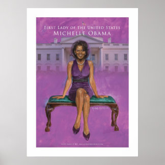 Póster Primera Dama de Estados Unidos.-Michelle Obama 52