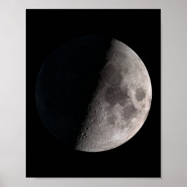 Póster Primera fase de la luna del trimestre
