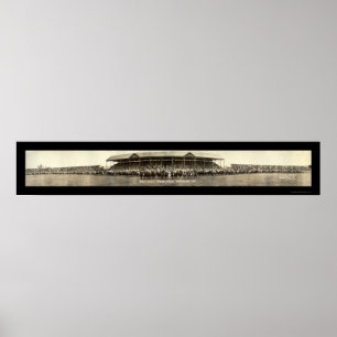 Póster Primera foto de rodeo de Pendleton 1911