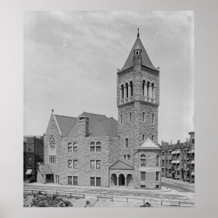 Póster Primera Iglesia de Cristo Científico (1894)