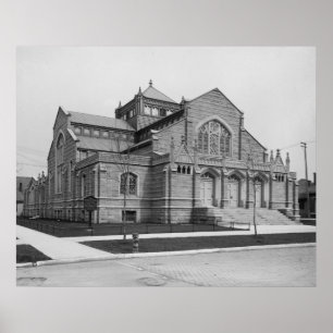 Póster Primera iglesia presbiteriana