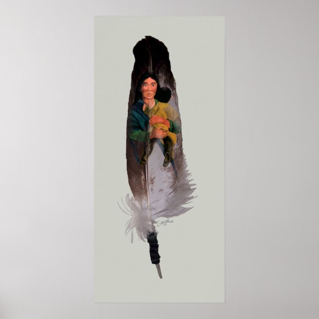 Póster Primera madre norteamericana (Frente)