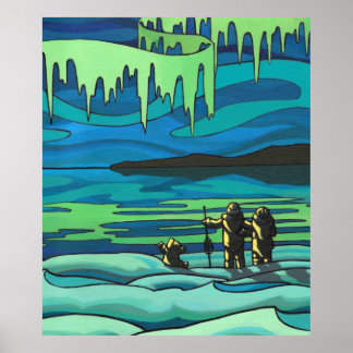 Póster Primera Nación Pintar Imprimir Inuit Amor Imprimir