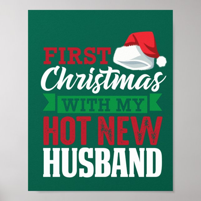 Póster Primera Navidad con mi nuevo marido caliente (Frente)