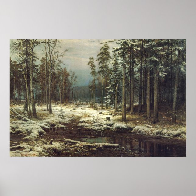 Póster Primera Nieve (Frente)