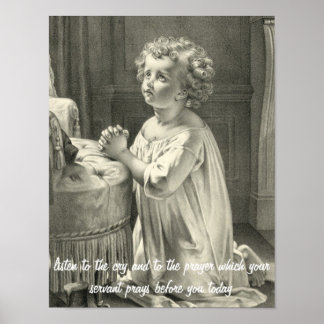 Póster Primera oración