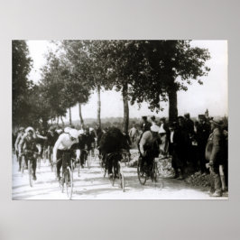 Póster Primera Tour de Francia 1903 Primer Kilómetro Cicl