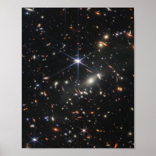 Póster Primeras imágenes del telescopio espacial JWST Jam