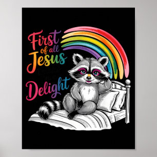 Póster Primero De Jesús Piensa Que Una Delicia Es Un Meme