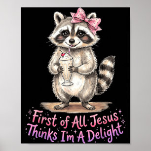 Póster Primero De Jesús Piensa Que Una Delicia Loca Mapac