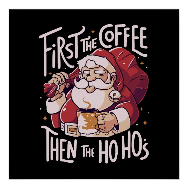 Póster Primero el café luego el HOHO (Anverso)