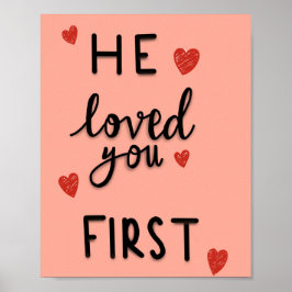 Póster Primero te amó