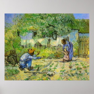 Póster Primeros pasos de Vincent van Gogh