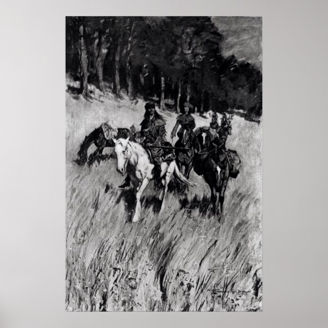 Póster Primeros pioneros en la cresta azul (Frente)