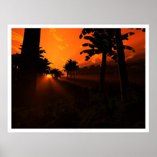 Póster Primeros rayos