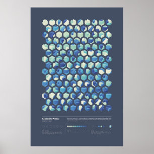 Póster Primes geométricos - Colección 1, Serie 2