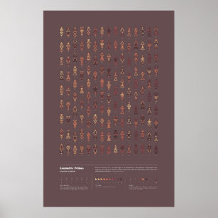 Póster Primes Geométricos - Colección 3, Serie 3