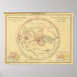 Póster Primitivo del DES Grecs de Geographie