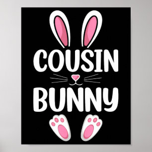 Póster Primo Conejo Matanza Familia Primo Día de Pascua