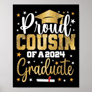 Póster Primo De Graduación De Graduado De Licenciatura De
