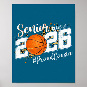 Póster Primo Orgulloso Ilustración Baloncesto Senior 2026