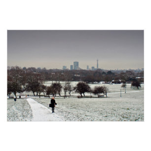 Póster Primrose Hill Camden London Cityscape Reino Unido