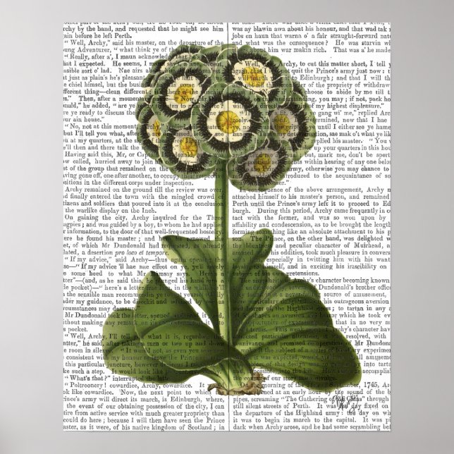 Póster Primula Auricula Blue (Frente)