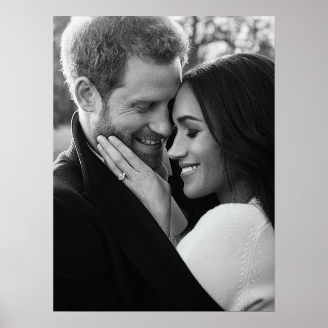 Póster Prince Harry y Meghan Markle (Frente)