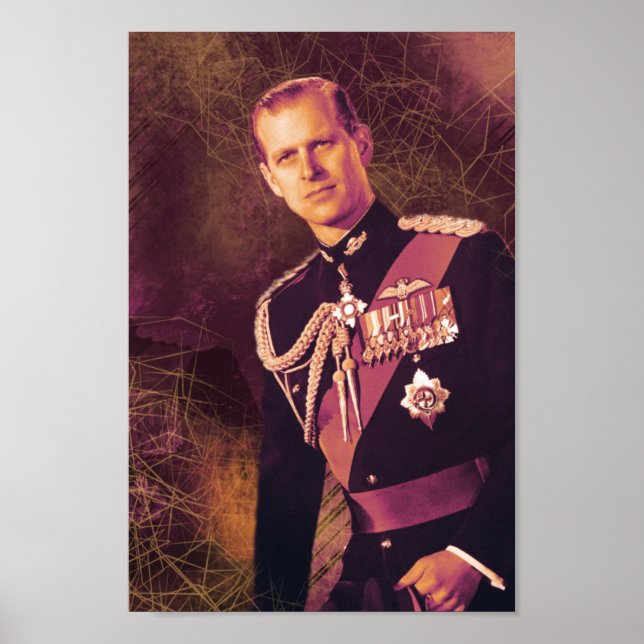 Póster Prince Philip Poster (Frente)