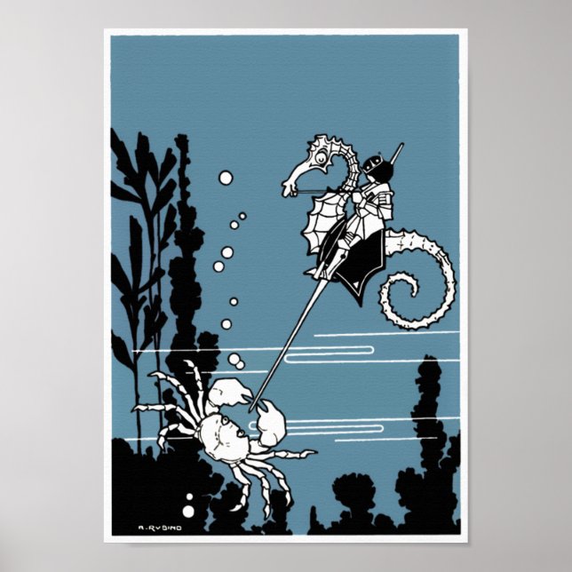 Póster Prince y el caballito de mar (Frente)