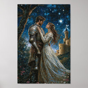 Póster Prince y Princesa de amor