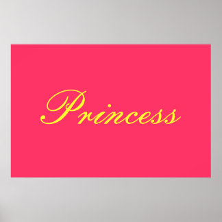 Póster Princesa