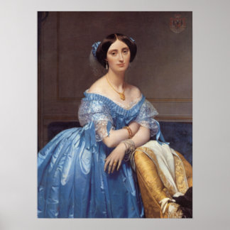 Póster "Princesa Albert de Broglie"
