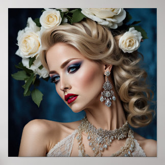 Póster Princesa Amabel Una Mujer Fantasía