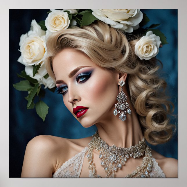 Póster Princesa Amabel Una Mujer Fantasía (Frente)