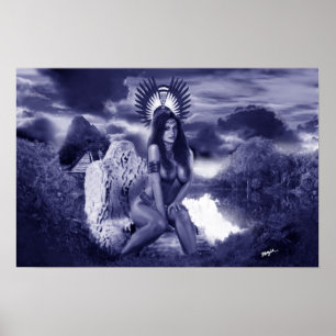 Póster Princesa azteca