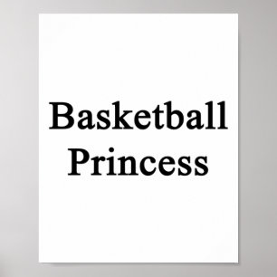 Póster Princesa de baloncesto