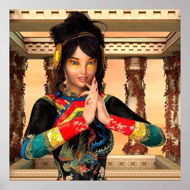 Póster Princesa de China (Frente)