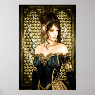 Póster Princesa de Cuento de Hadas