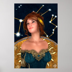 Póster Princesa de cuento de hadas